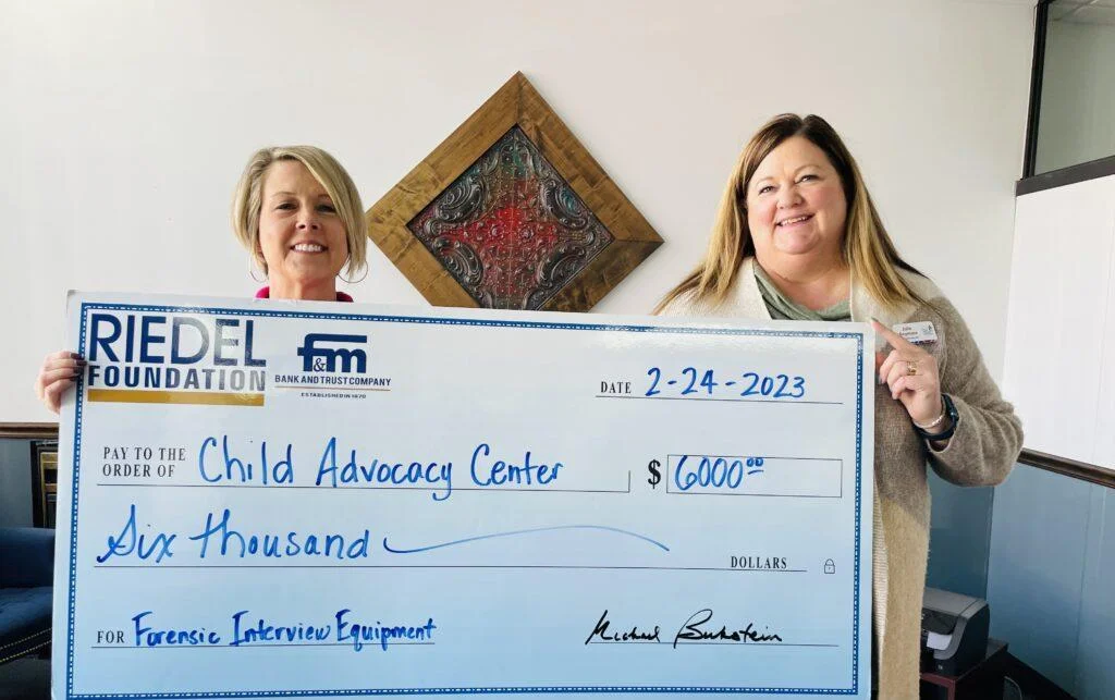 Latest Riedel Foundation Grant Benefits Victims of Child Abuse