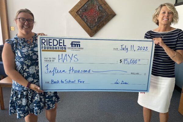 More than 400 Hannibal Students will get School Supplies through a Riedel Foundation Grant