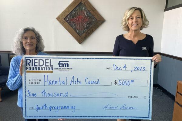 Riedel Foundation Awards $5,000 for Youth Art Programs in Hannibal