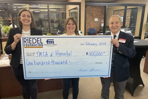 Riedel Foundation Awards $108,875 in Grants to Hannibal YMCA