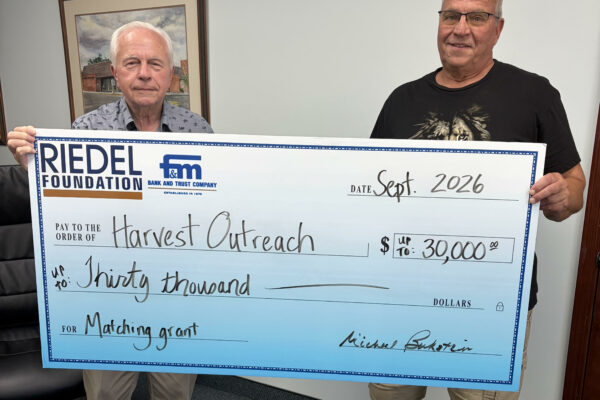 Riedel Foundation Awards $30,000 Matching Grant to Strengthen Hunger Relief Efforts in Hannibal