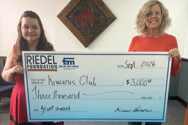 Riedel Foundation Awards $3,000 to Kiwanis Club for Coats and Shoes Program