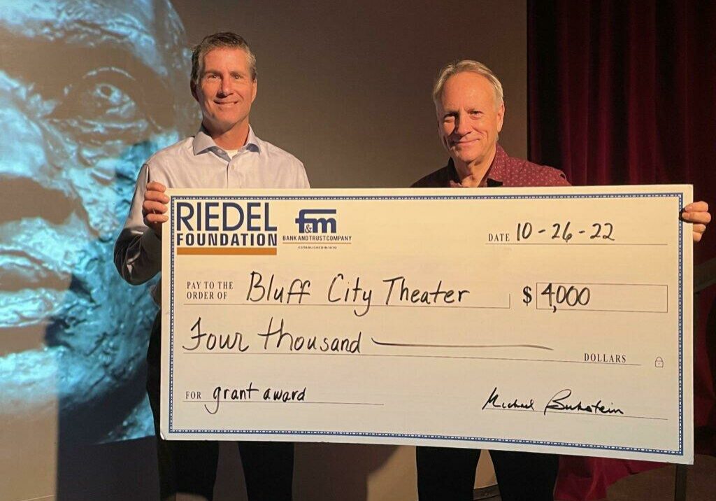 Riedel Foundation Sponsoring Upcoming Bluff City Theater Production