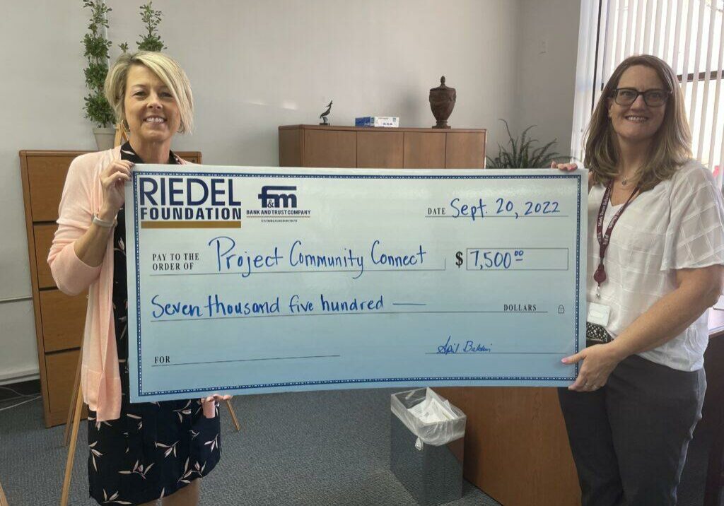 Riedel Foundation Awards Grant for Homeless Prevention and Assistance